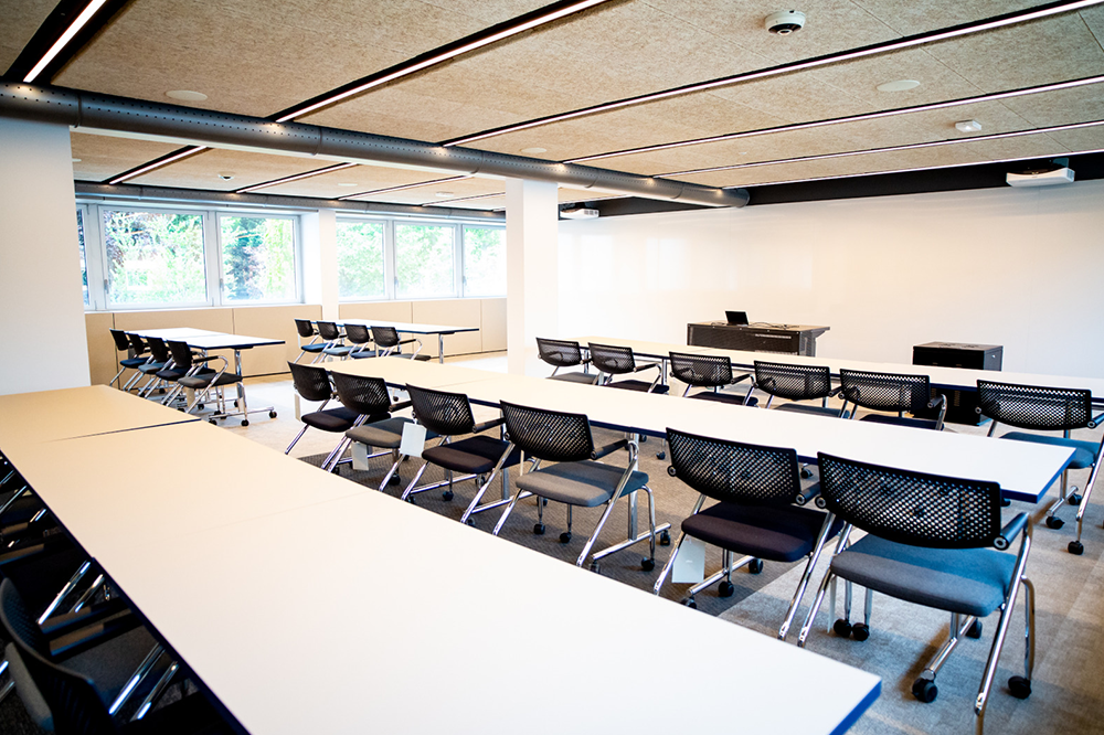 Salle de séminaire sur le campus Jean Arnault