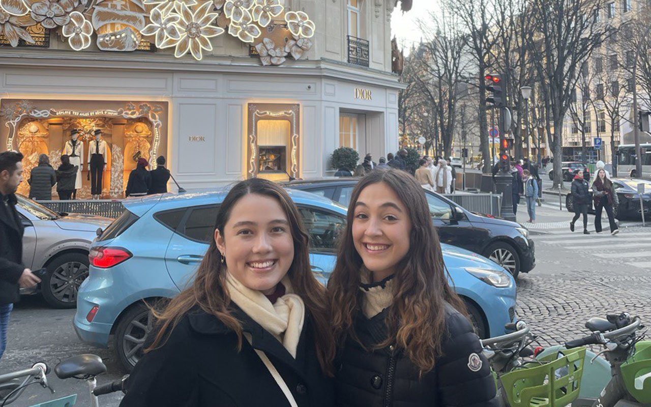 Mélanie Hervé, stage de fin d'études chez Christian Dior Couture à Paris