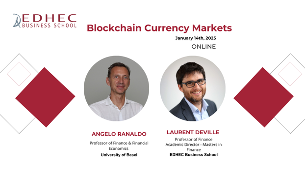 EDHEC SPEAKER SERIES -Blockchain Currency Markets with Pr. Angelo ...