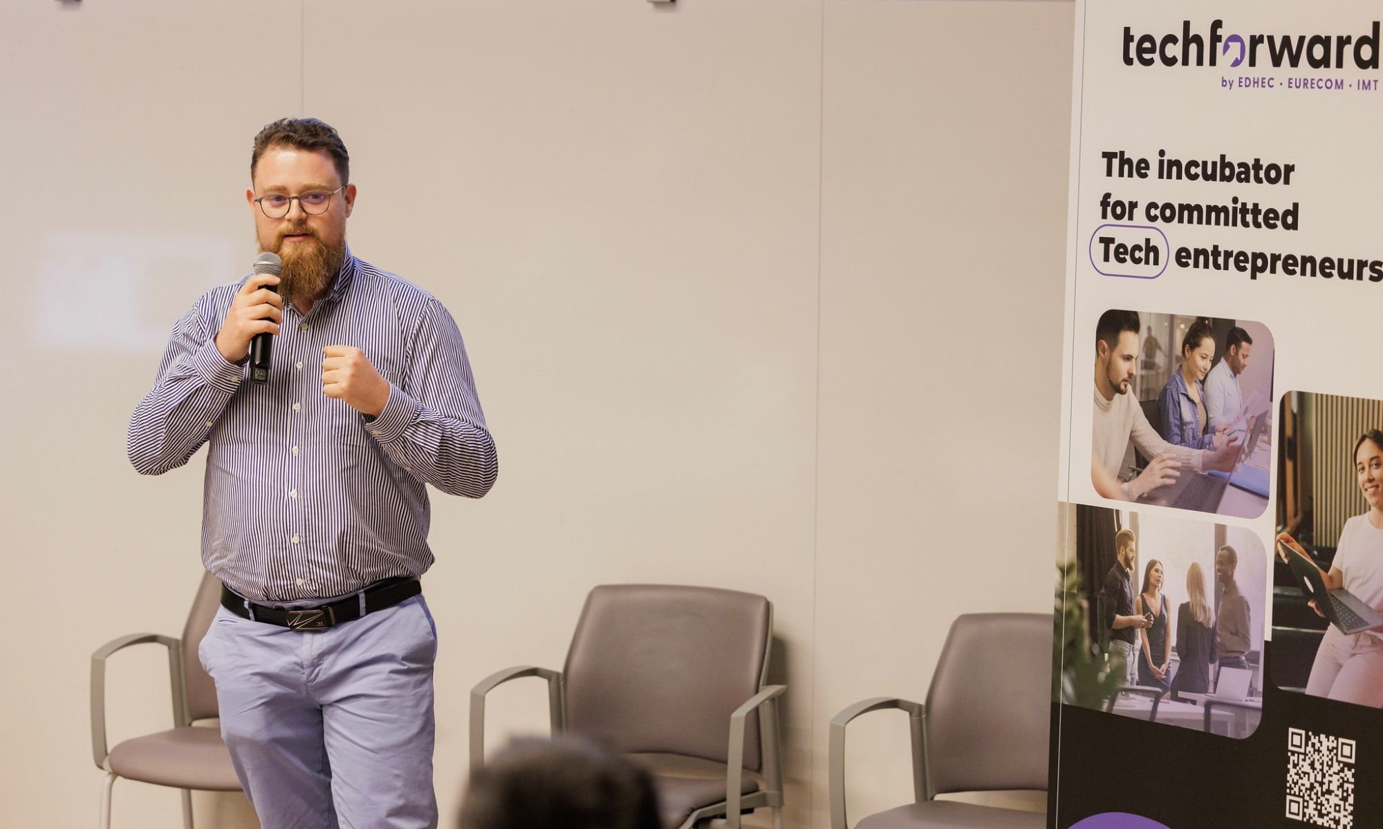 Demo day TechForward - mai 2025 - Campus EDHEC Nice