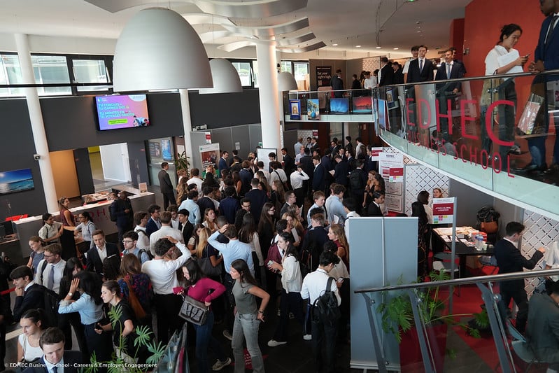Forum de recrutement pour les étudiants en finance sur le campus de Nice
