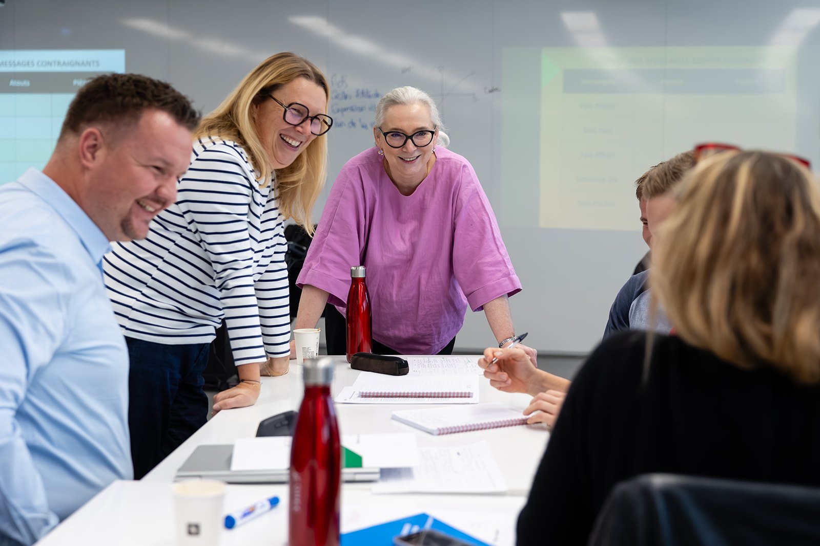 Martine Caffiaux et EMBM