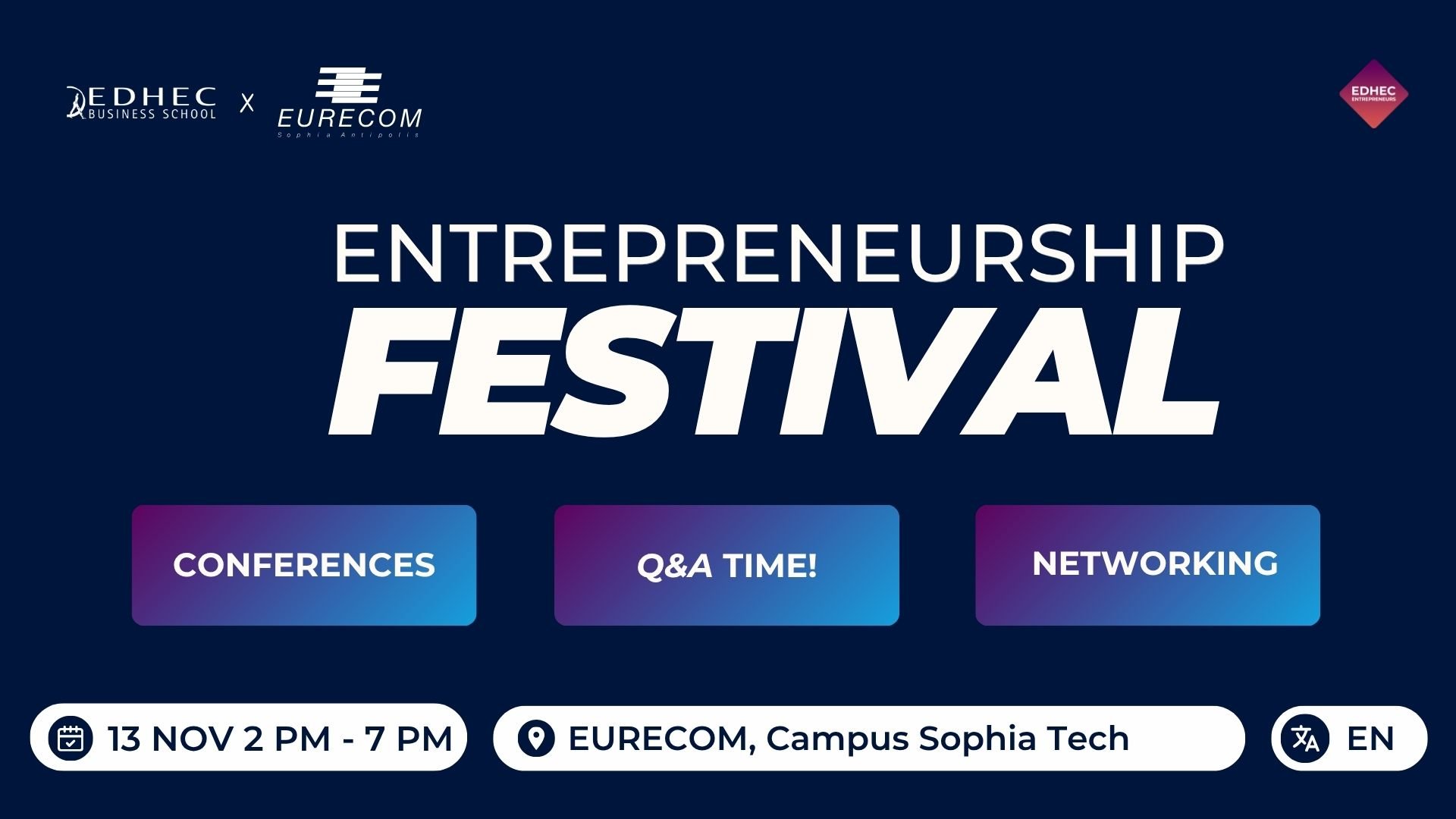 Entrepreneurship festival