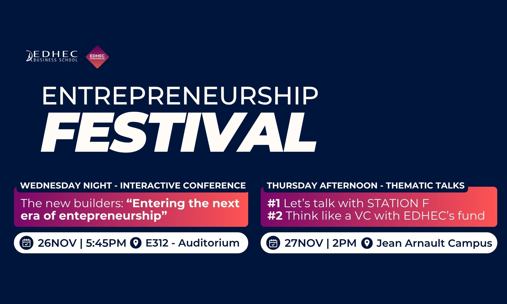 Festival de l'entrepreneuriat