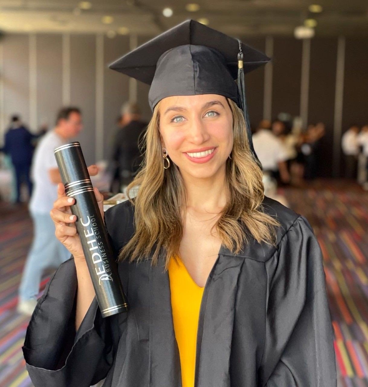 EDHEC GMBA alumna Gaby Pavia