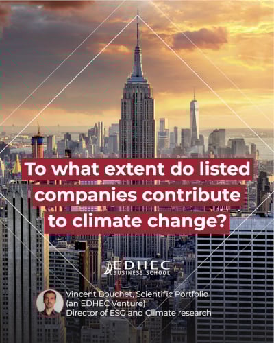 [#dataviz] To what extent do listed companies contribute to climate change?