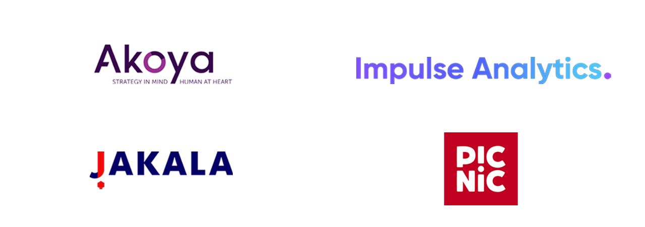 Logos des starts-ups participants au Forum EDHEC 2026