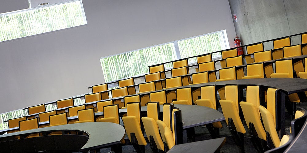 Amphithéâtre du campus EDHEC de Lille