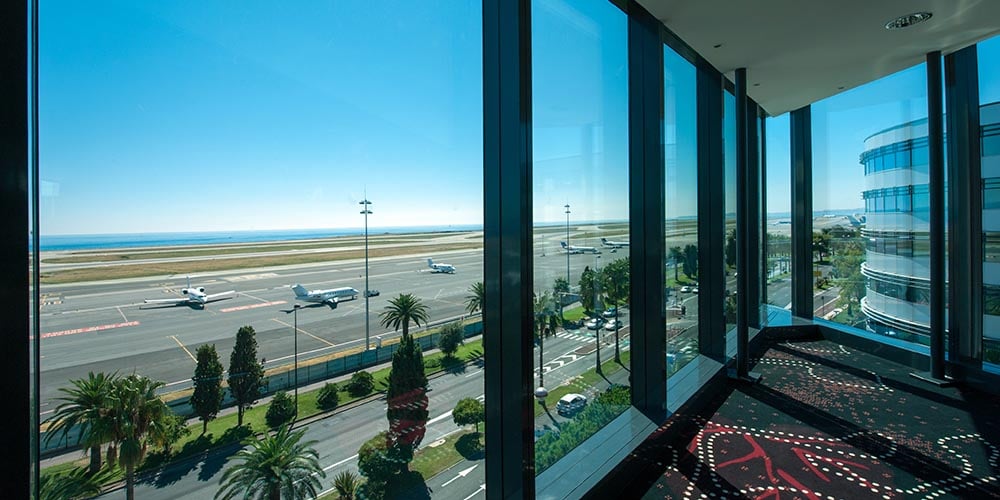 Salle de réunion sur le campus EDHEC de Nice