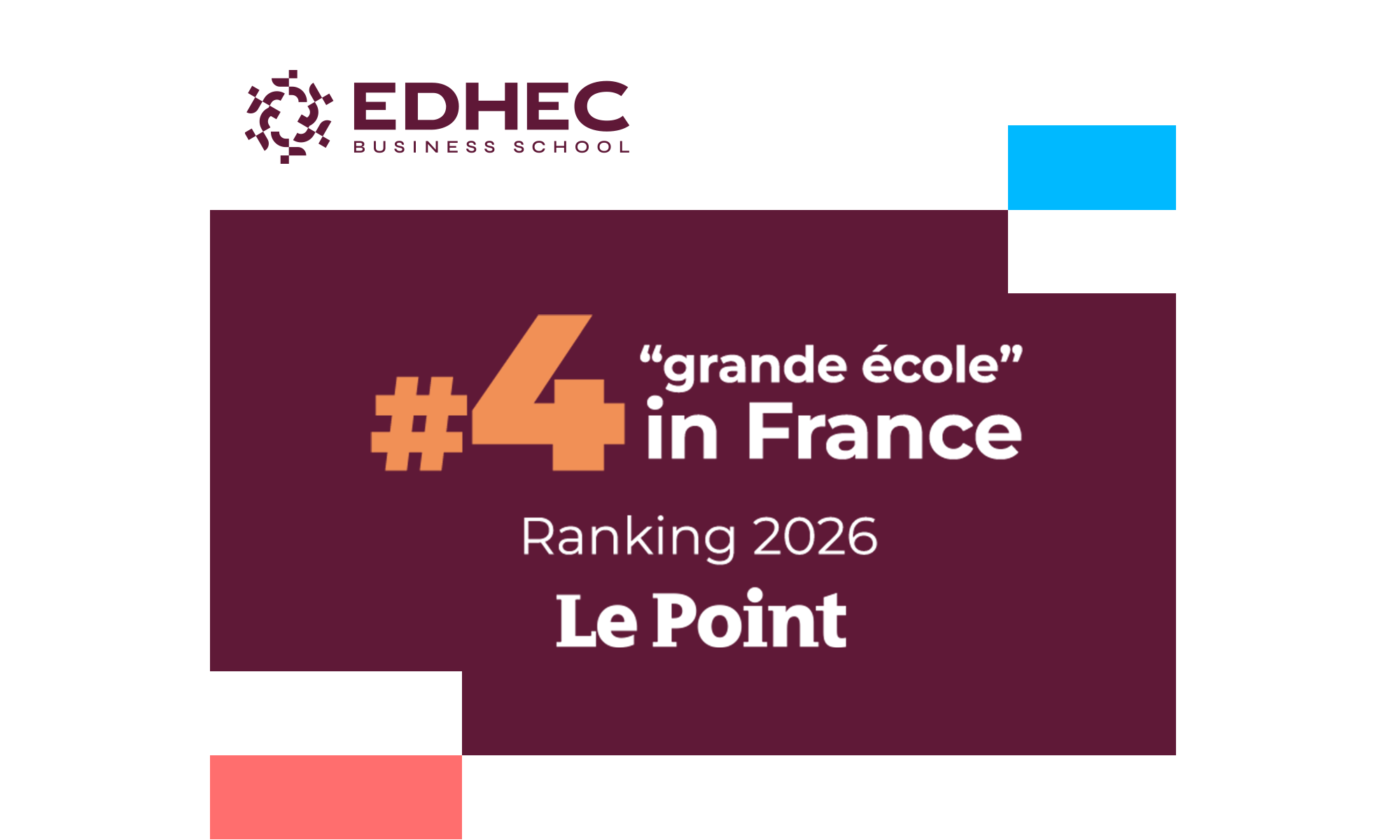 Le Point Ranking 2026: EDHEC consolidates its position as France’s 4th ...