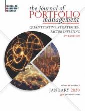 The Journal of Portfolio Management Quantitative Special Issue 2020 (January 2020)