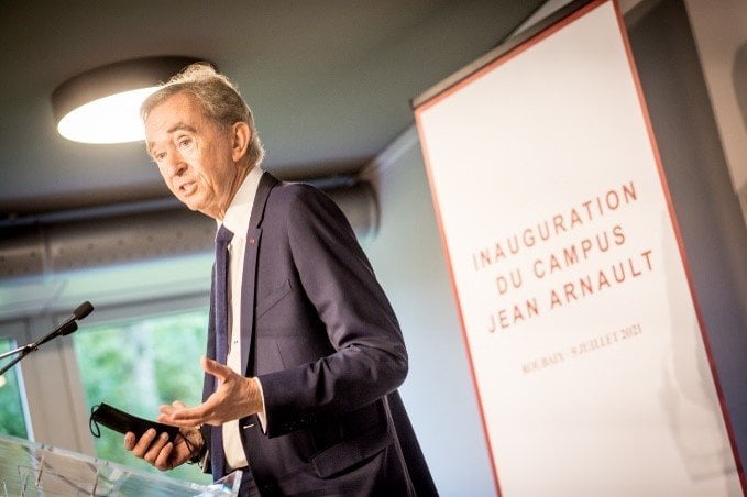 Inauguration of the Jean Arnault Campus in Roubaix, in partnership