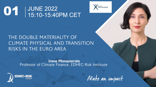 Irene Monasterolo, Prof of Climate Finance, EDHEC Risk