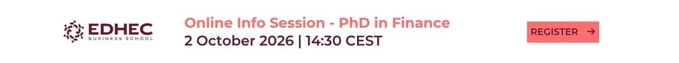 PhD in Finance - Info Session