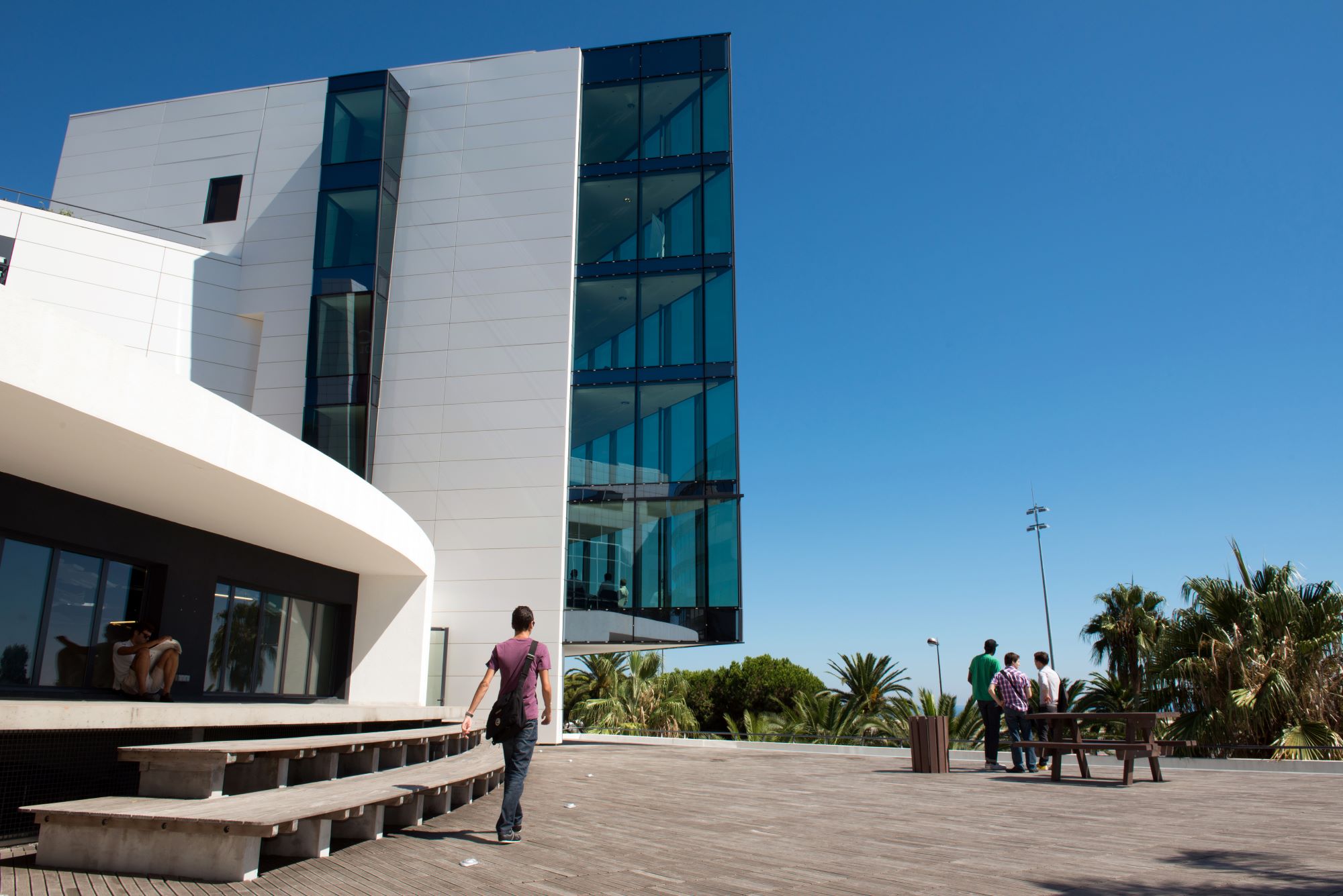 View of the Nice campus of EDHEC