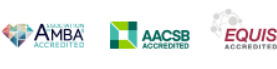 ASSOCIATION OF MBAS (AMBA) + ASSOCIATION TO ADVANCE COLLEGIATE SCHOOLS OF BUSINESS (AACSB) + EUROPEAN QUALITY IMPROVEMENT SYSTEM (EQUIS)