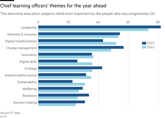 Visual leadership skills of the future