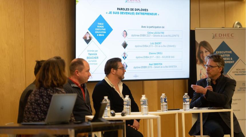 Conférence EDHEC Entrepreneuriat