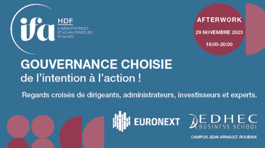 IFA - EDHEC, Gouvernance choisie (29 nov. 2023)