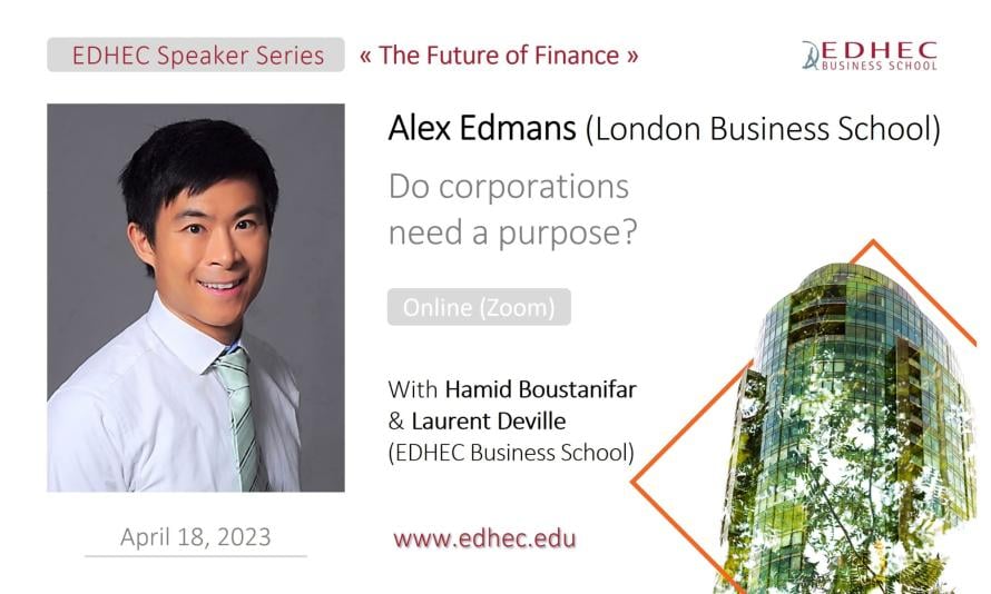 Alex Edmans, Professor of Finance at London Business School