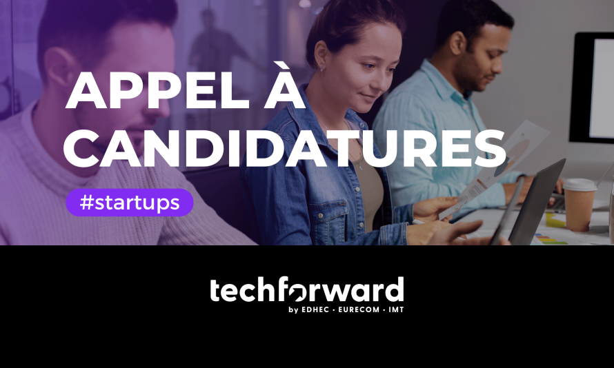 Appel à candidatures incubateur TechForward