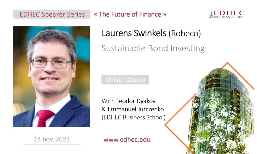 Sustainable Bond Investing, Laurens Swinkels (Robeco)