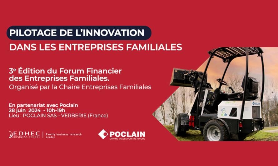 Participez au 3e forum financier des entreprises familiales (28 juin 2024) - EDHEC