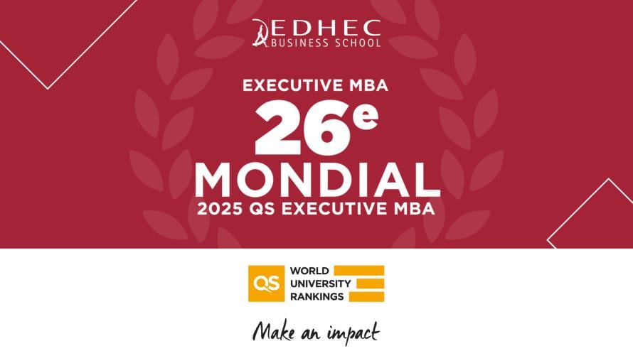 EDHEC EMBA QS classement 2025