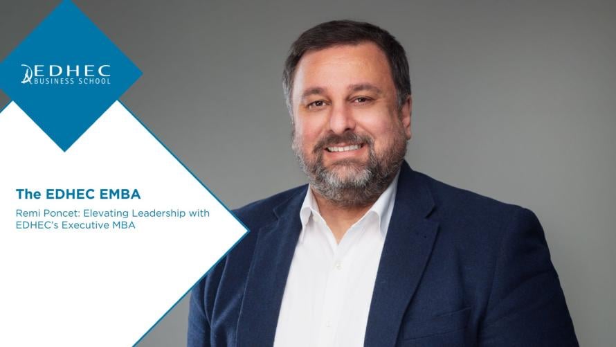 EDHEC Executive MBA particpant Remi Poncet