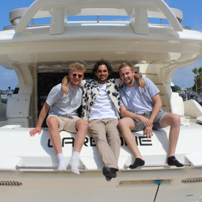 equipe BedBoat - startup EDHEC